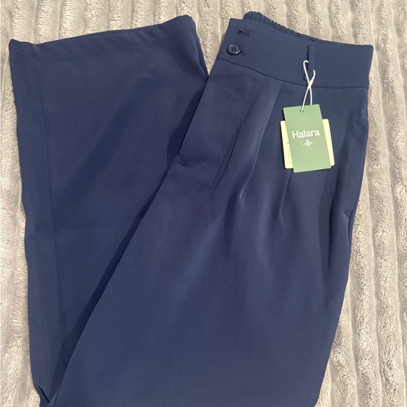HALARA Pants - HALARA Women's Navy Straight Leg Pants